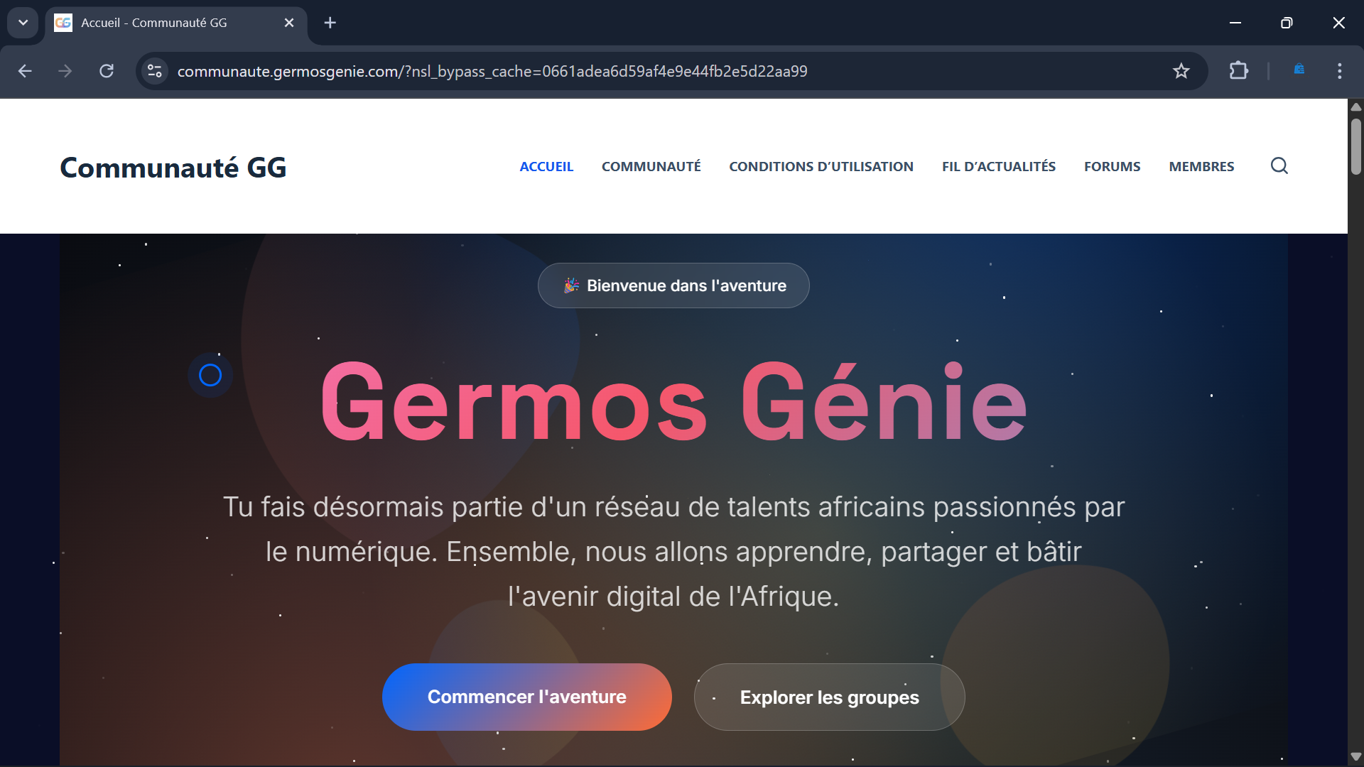 Communauté Germos Génie